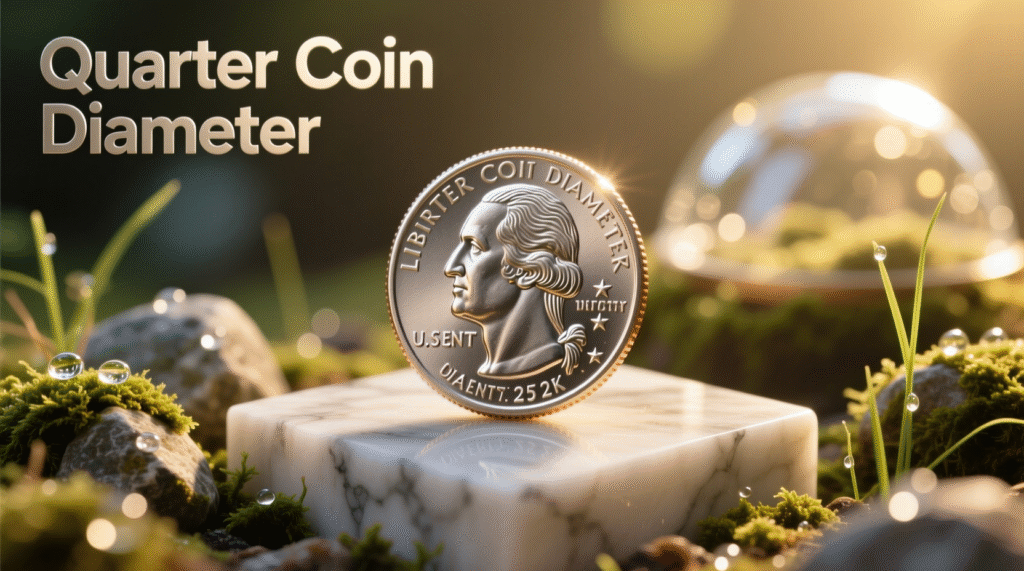 Quarter Coin Diameter