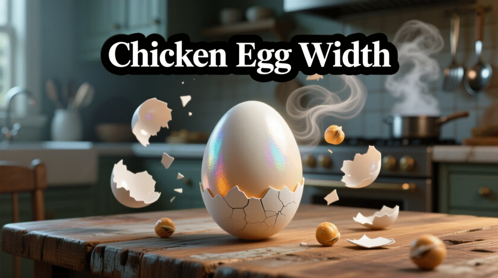 Chicken Egg Width
