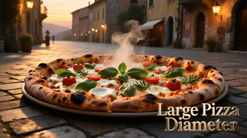 Large Pizza Diameter