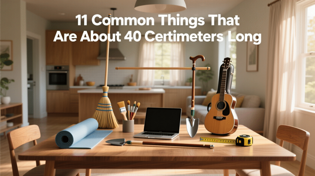 11 Common Things That Are About 40 Centimeters Long