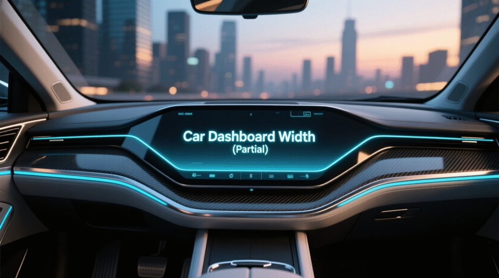 Car Dashboard Width (Partial)
