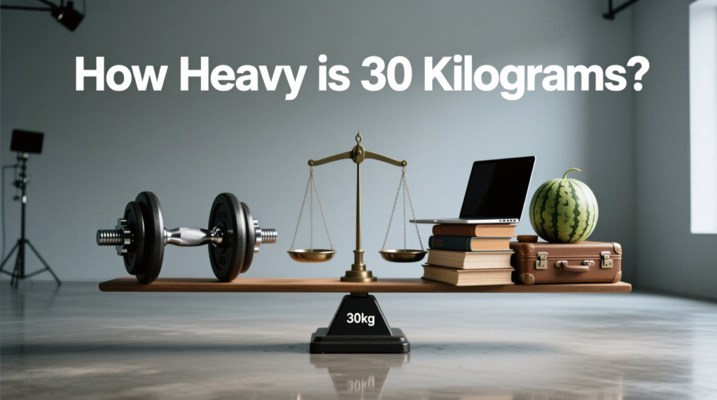 How Heavy is 30 Kilograms?