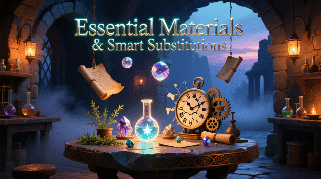 Essential Materials & Smart Substitutions