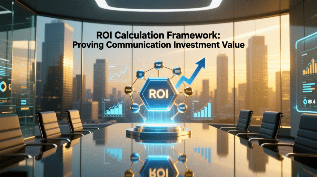 ROI Calculation Framework: Proving Communication Investment Value