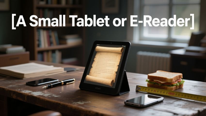 A Small Tablet or E-Reader