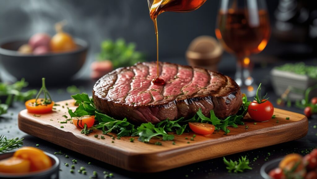 A Medium Sized Steak