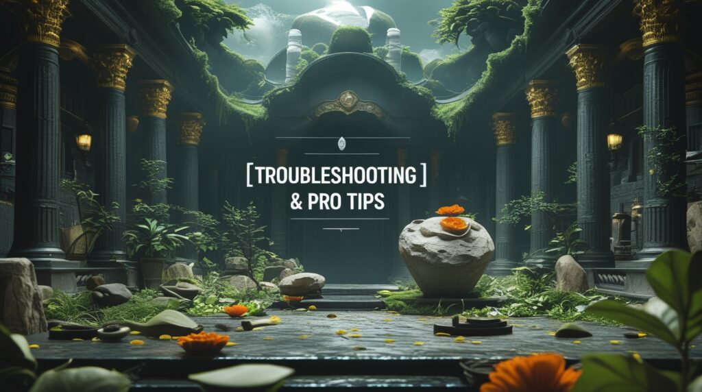 Troubleshooting & Pro Tips
