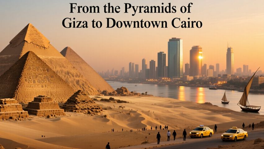From the Pyramids of Giza to Downtown Cairo
