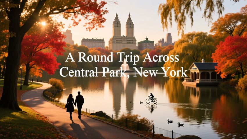 A Round Trip Across Central Park, New York